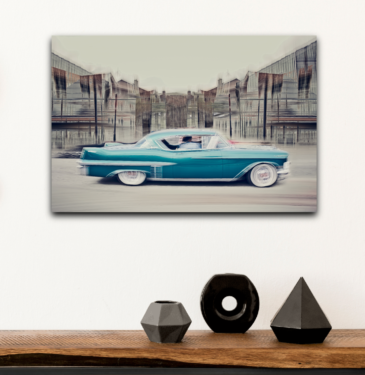 Automotive Limited Edition wall art print of American classic cadillac motor car by Douglas Carr Photography