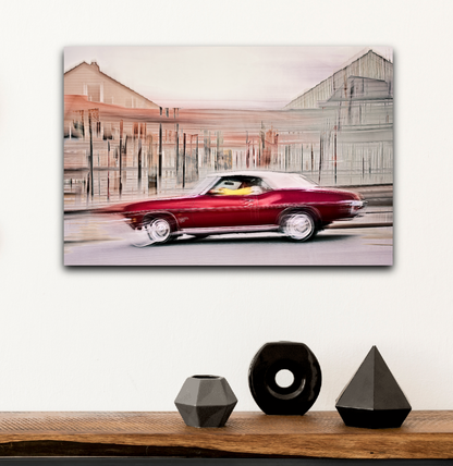 Automotive Limited Edition wall art print of American classic motor car by Douglas Carr Photography