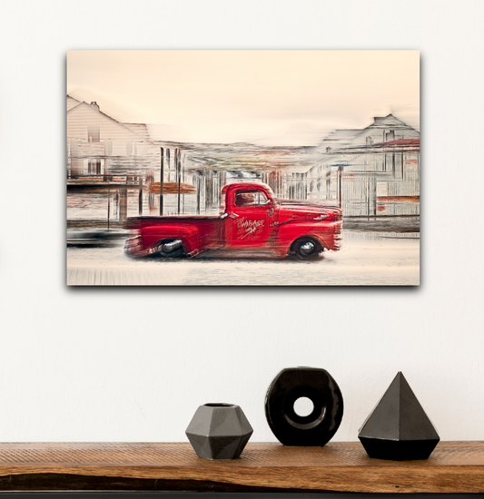 Automotive Limited Edition wall art print of American classic pickup truck by Douglas Carr Photography