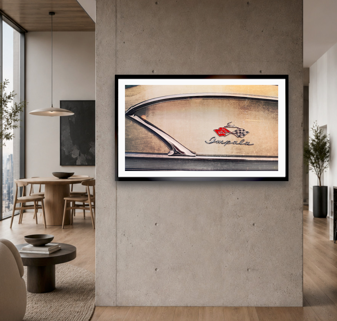 1958 Chevrolet Impala American classic car  details fine art photography wall art print by Douglas Carr – Oslo Art Prints