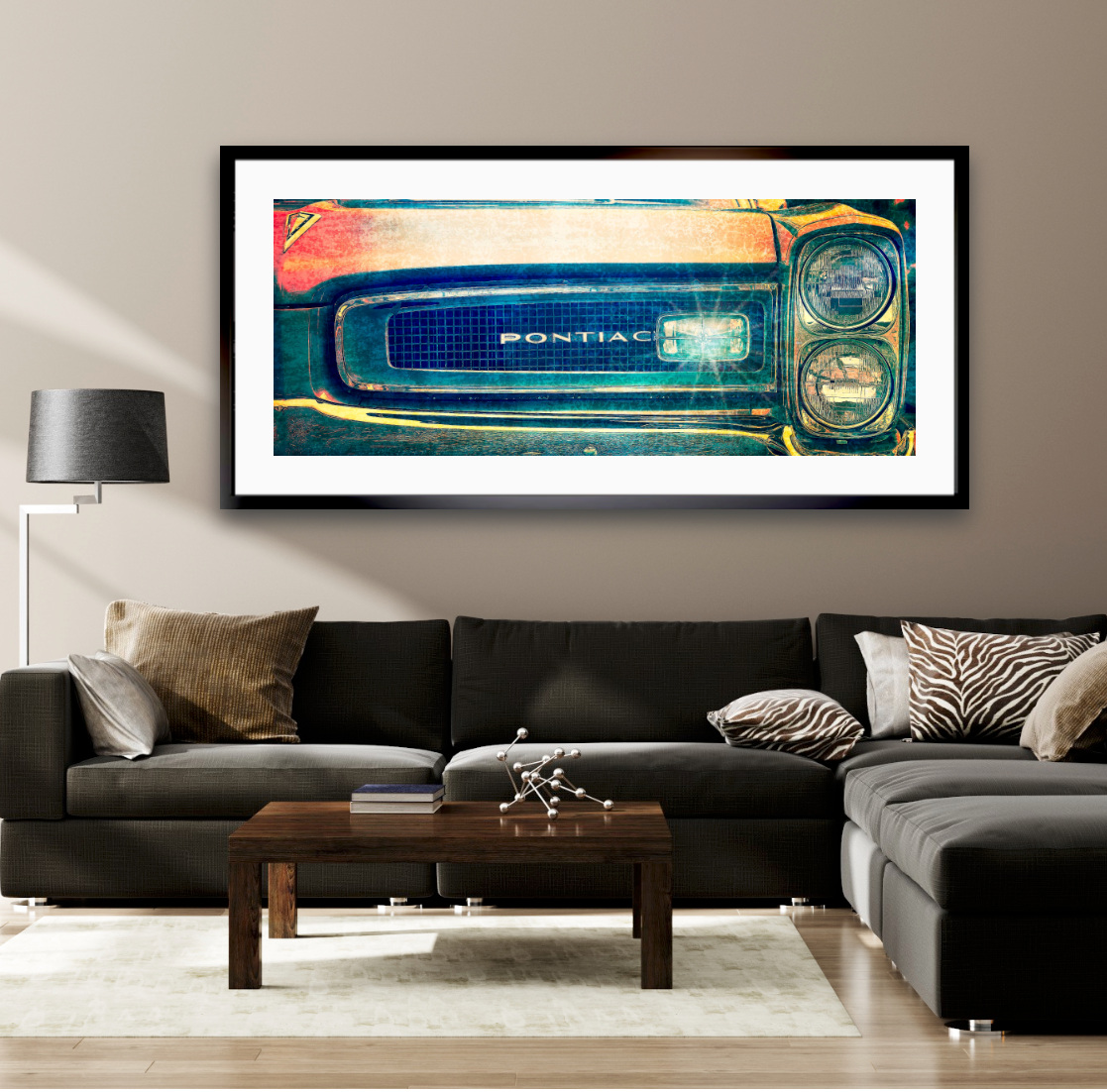 1966 Pontiac grill an American classic car fine art photography wall art print by Douglas Carr – Oslo Art Prints