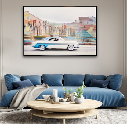 Automotive Limited Edition wall art print of American classic car by Douglas Carr Photography