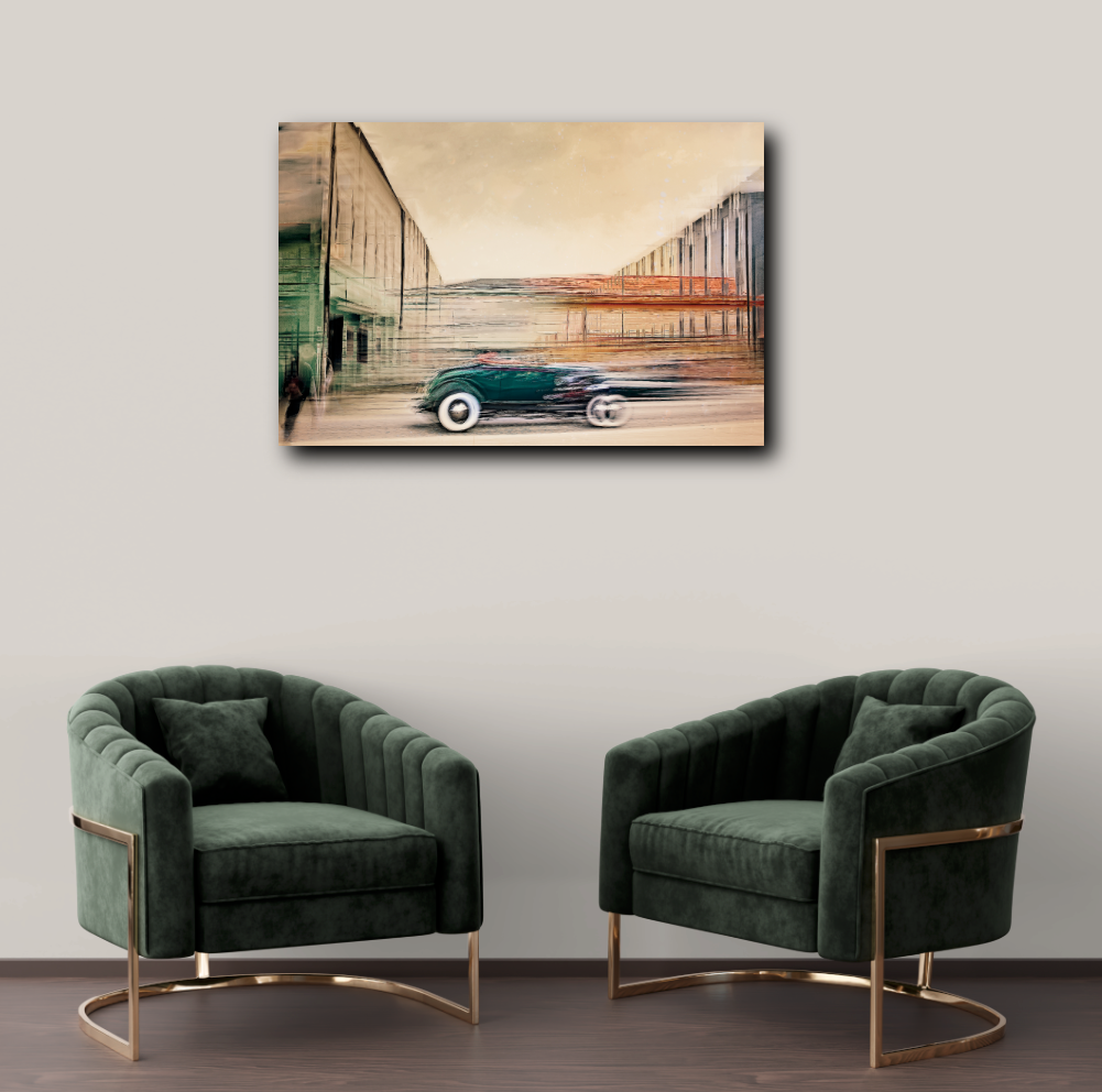 Automotive Limited Edition wall art print of American Hot Rod classic sports car by Douglas Carr Photography