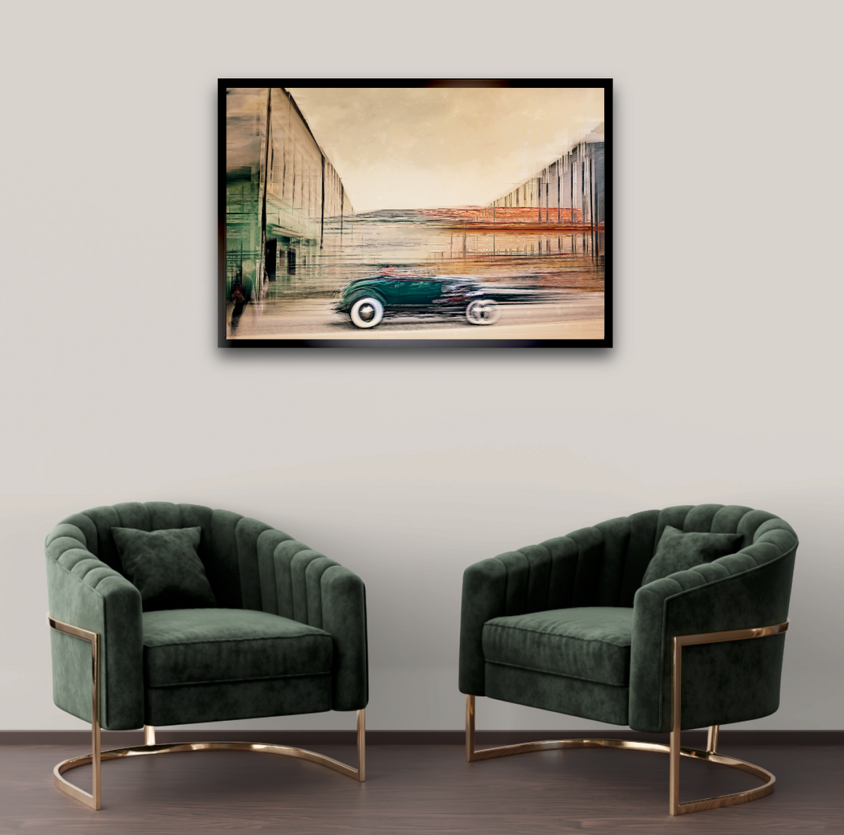 Automotive Limited Edition wall art print of American Hot Rod classic sports car by Douglas Carr Photography