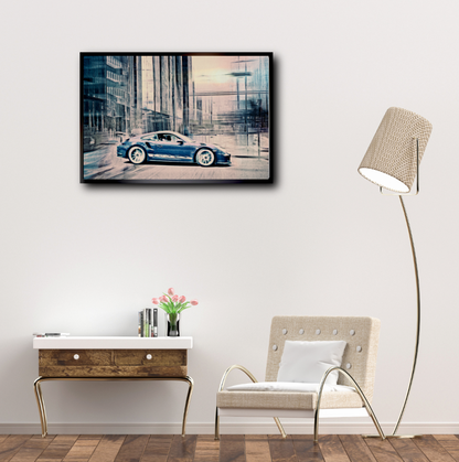 Automotive Limited Edition wall art print of German classic Porsche sports car by Douglas Carr Photography