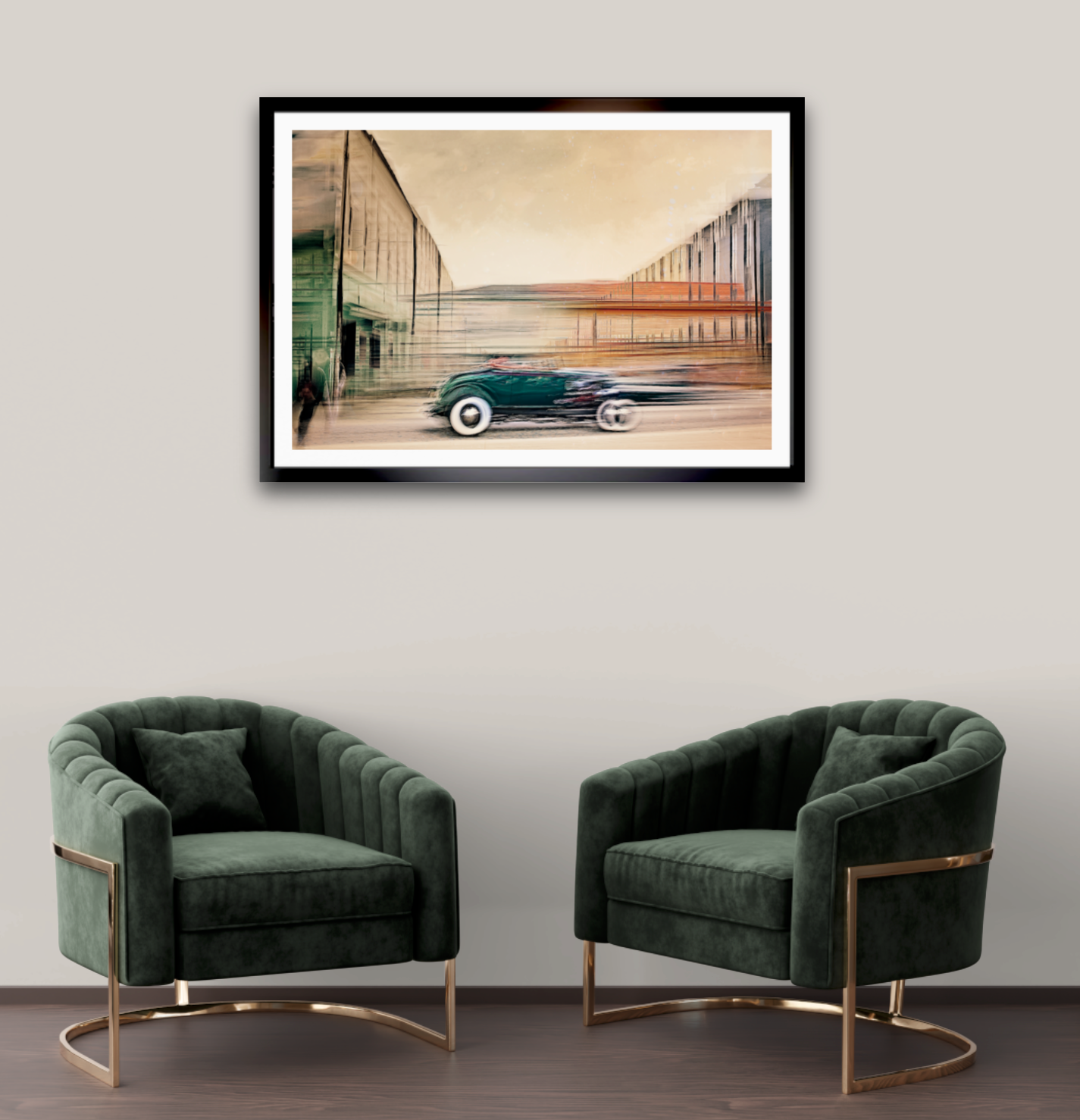 Automotive Limited Edition wall art print of American Hot Rod classic sports car by Douglas Carr Photography