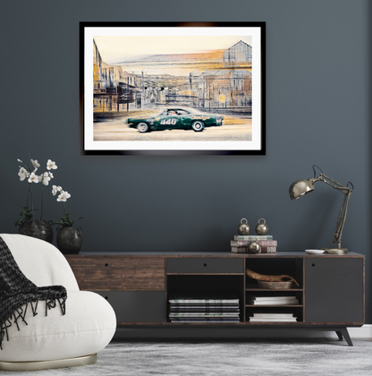 Automotive Limited Edition wall art print of American Dodge classic motor car by Douglas Carr Photography