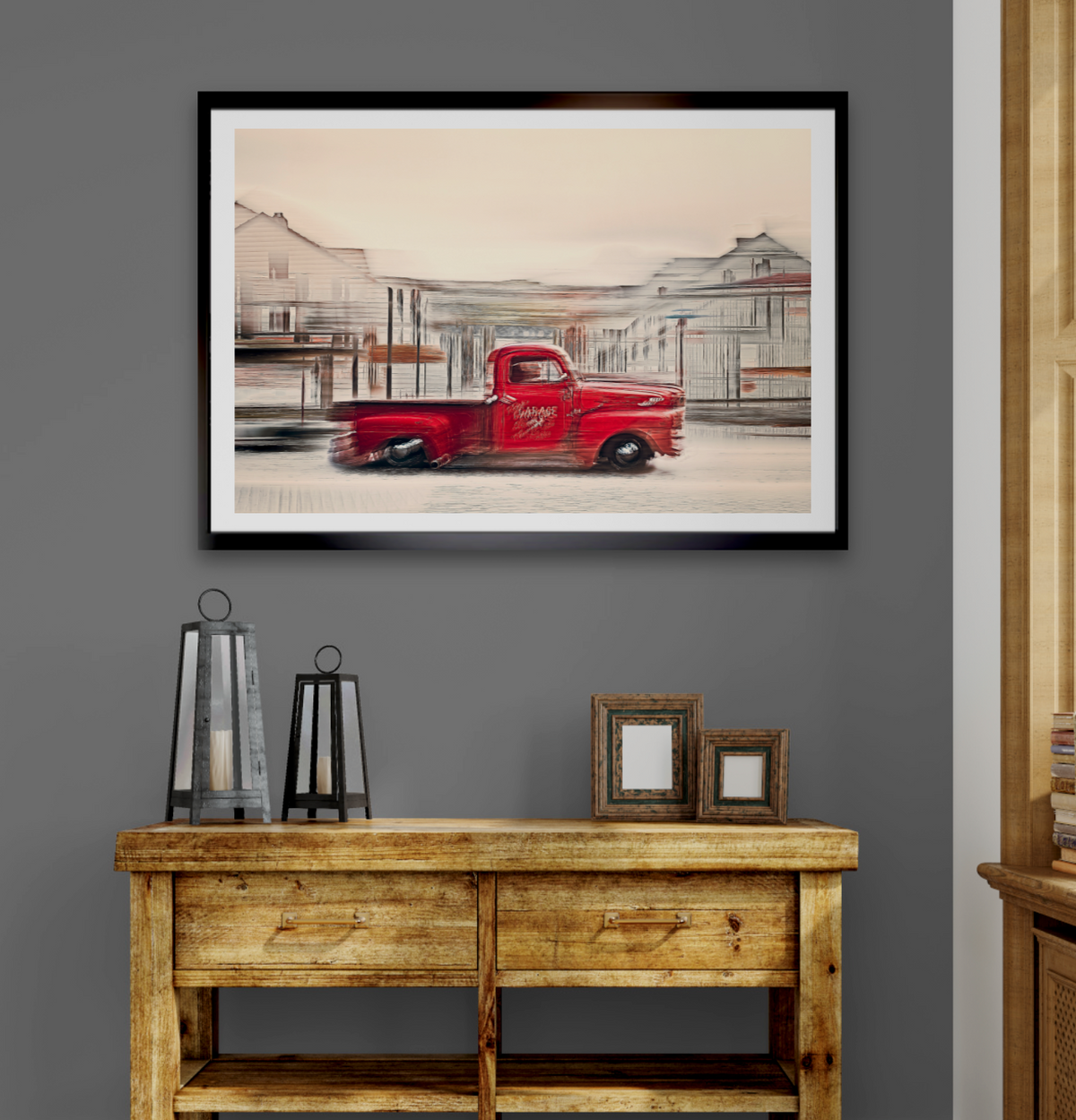 Automotive Limited Edition wall art print of American classic pickup truck by Douglas Carr Photography