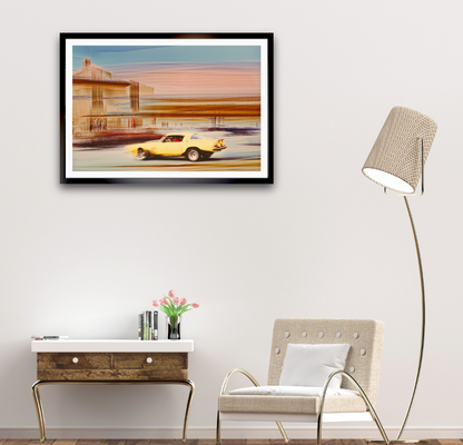 Automotive Limited Edition wall art print of American classic motor car by Douglas Carr Photography
