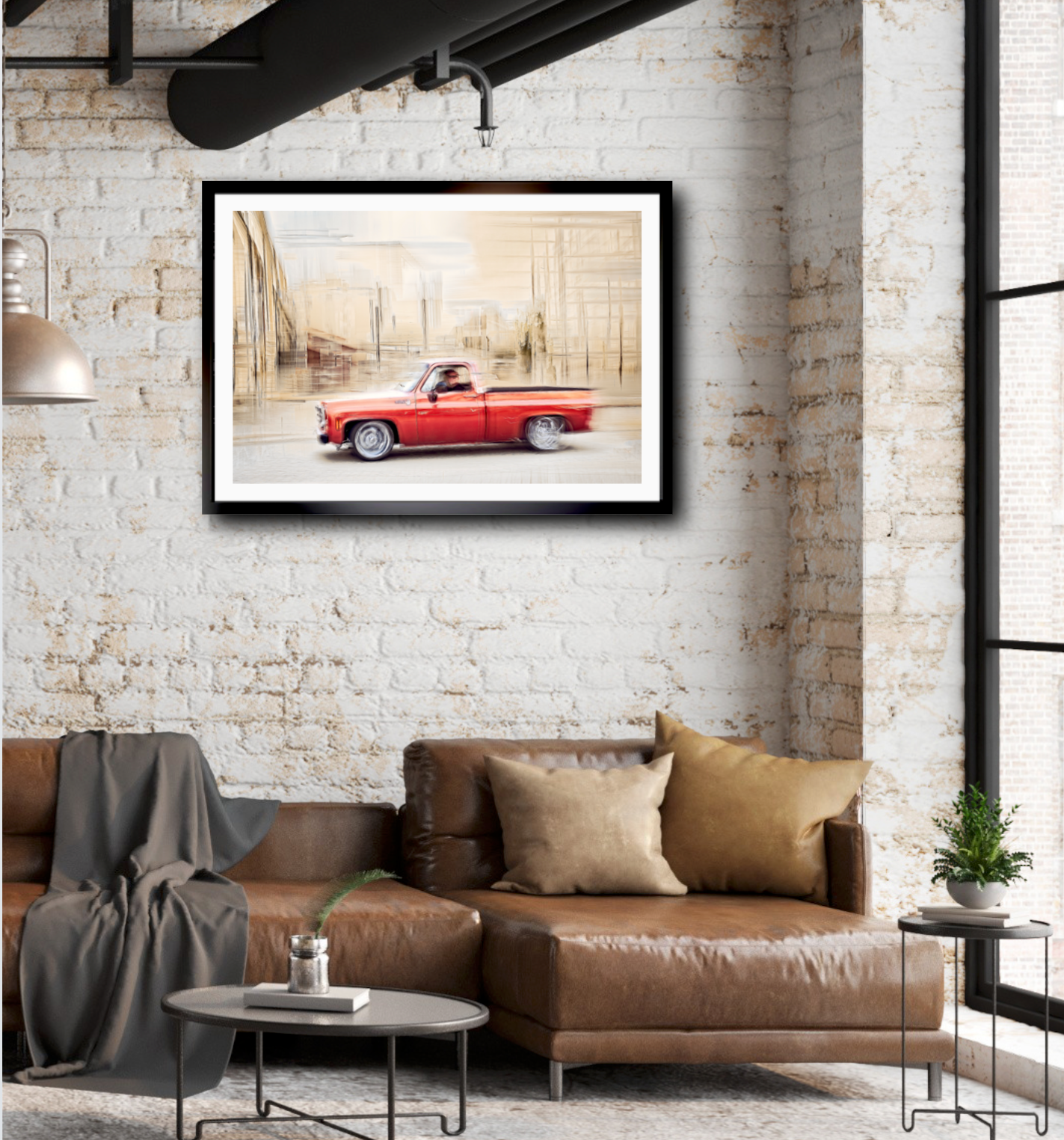 Automotive Limited Edition wall art print of American classic pickup truck by Douglas Carr Photography