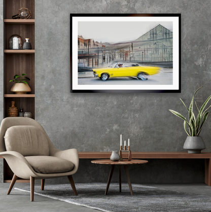 Automotive Limited Edition wall art print of American classic Cadillac motor car by Douglas Carr Photography