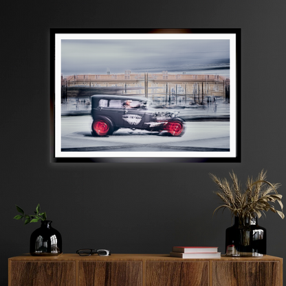 Automotive Limited Edition wall art print of American Hot Rod classic sports car by Douglas Carr Photography