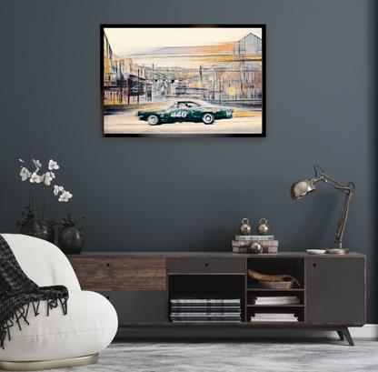 Automotive Limited Edition wall art print of American Dodge classic motor car by Douglas Carr Photography