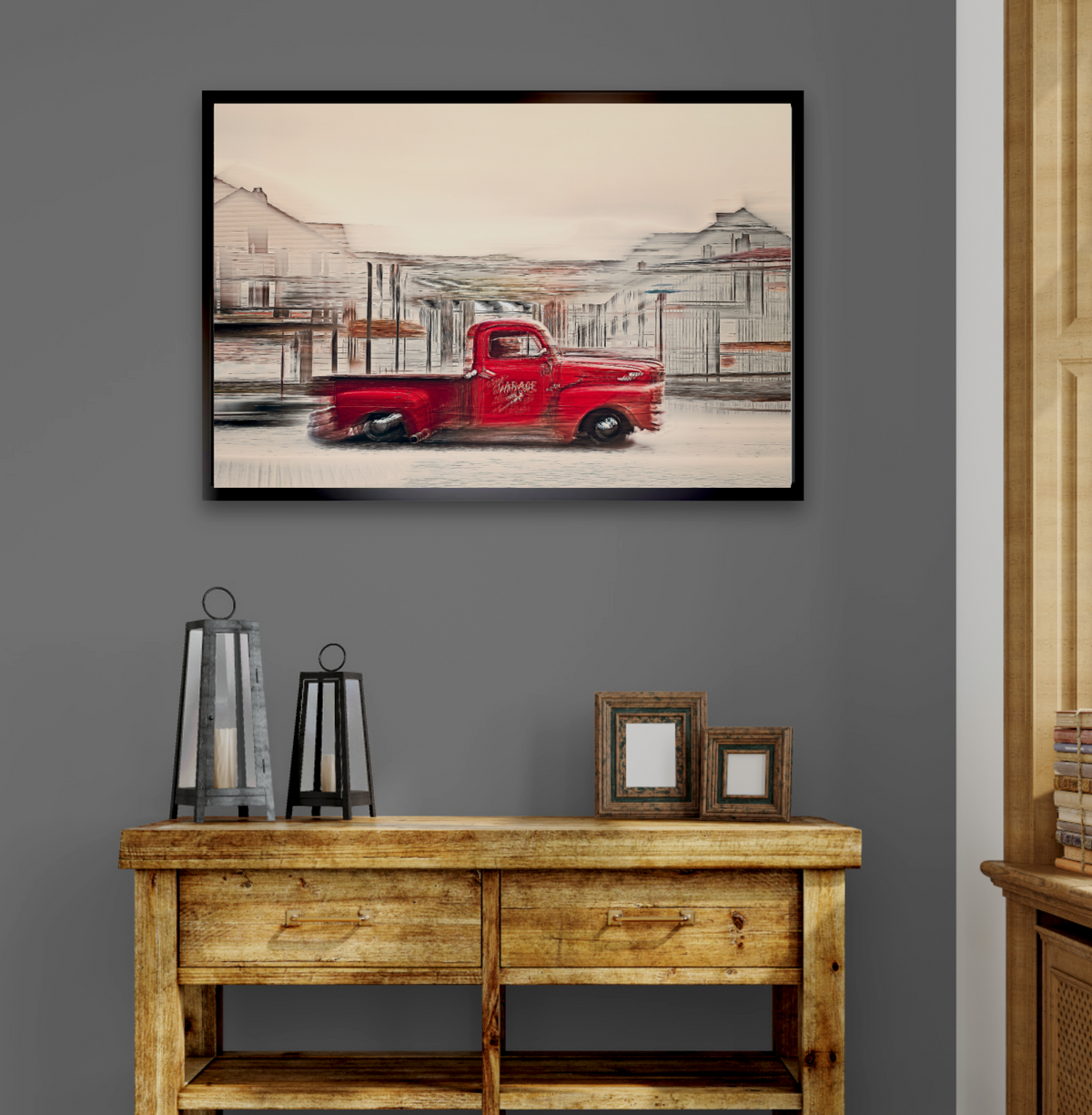 Automotive Limited Edition wall art print of American classic pickup truck by Douglas Carr Photography