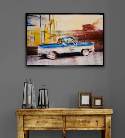 Automotive Limited Edition wall art print of American classic pickup truck by Douglas Carr Photography