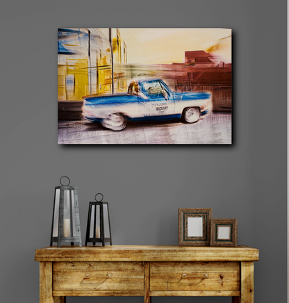Automotive Limited Edition wall art print of American classic pickup truck by Douglas Carr Photography