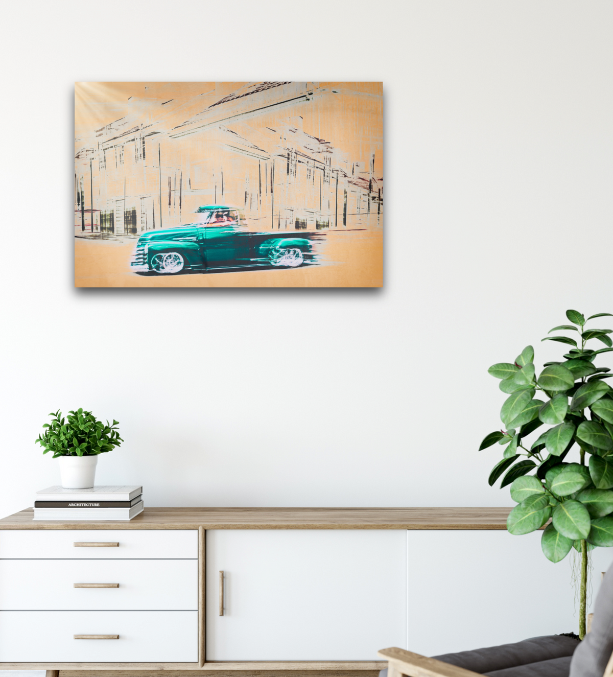 Automotive Limited Edition wall art print of American classic pickup truck by Douglas Carr Photography