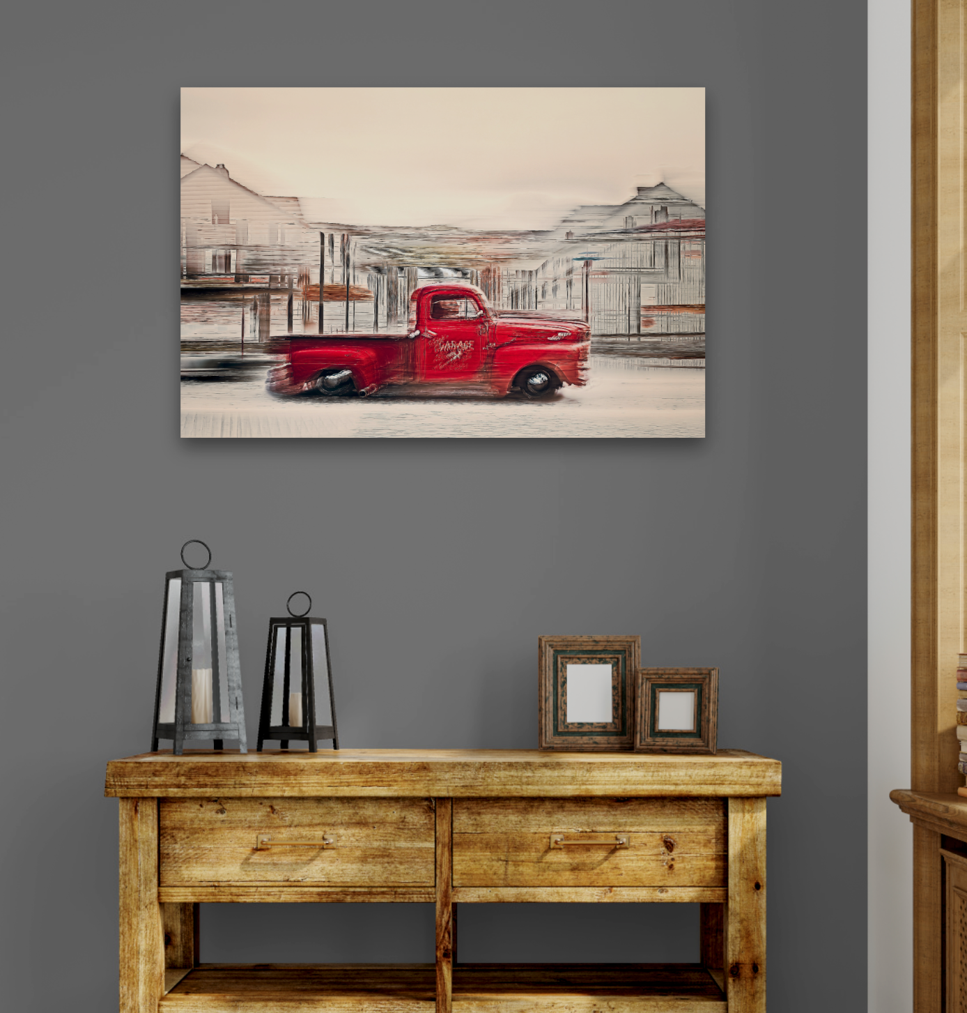 Automotive Limited Edition wall art print of American classic pickup truck by Douglas Carr Photography