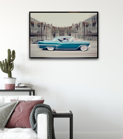 Automotive Limited Edition wall art print of American classic cadillac motor car by Douglas Carr Photography