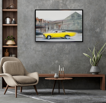 Automotive Limited Edition wall art print of American classic Cadillac motor car by Douglas Carr Photography