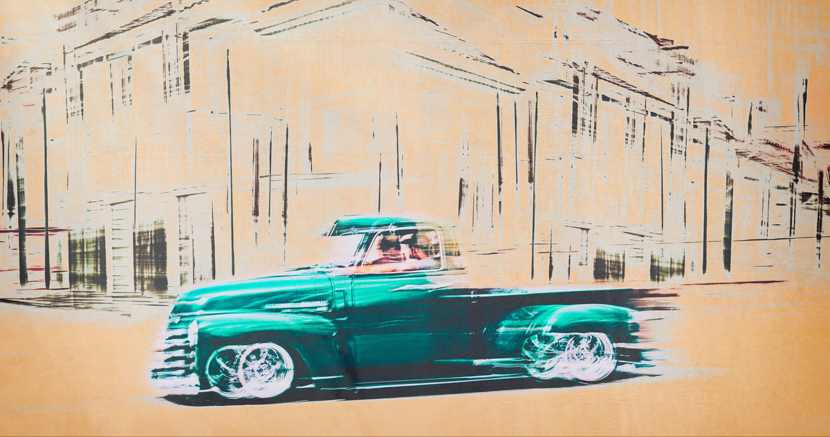 Automotive Limited Edition wall art print of American classic pickup truck by Douglas Carr Photography