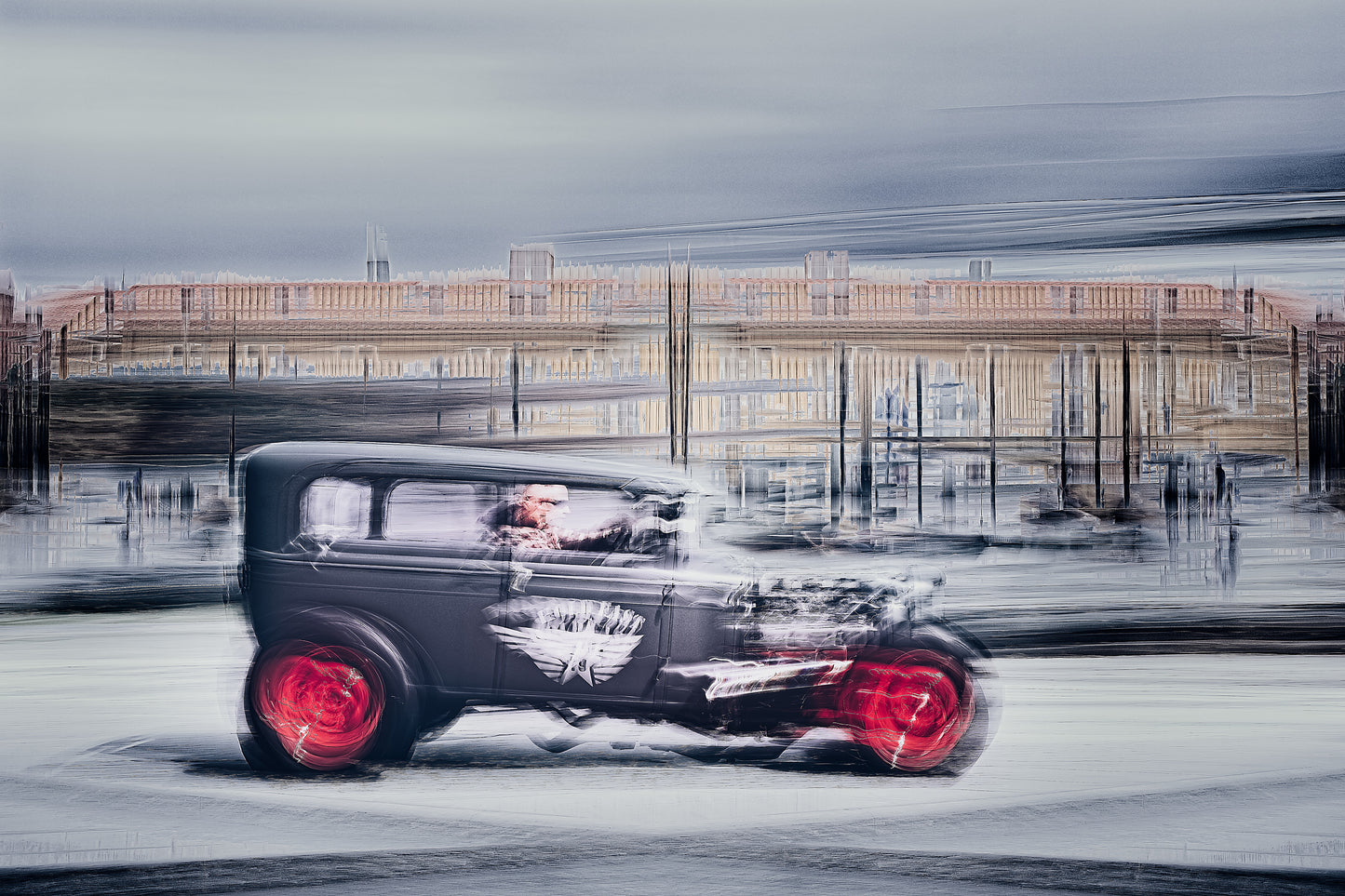 Automotive Limited Edition wall art print of American Hot Rod classic sports car by Douglas Carr Photography