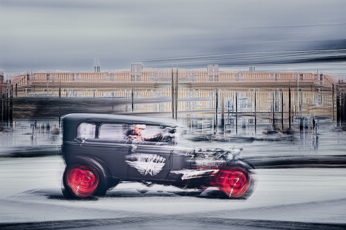 Automotive Limited Edition wall art print of American Hot Rod classic sports car by Douglas Carr Photography