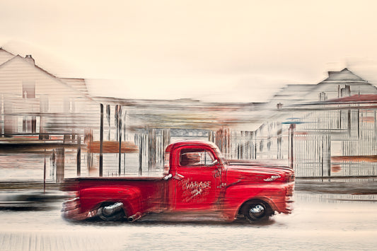 Automotive Limited Edition wall art print of American classic pickup truck by Douglas Carr Photography