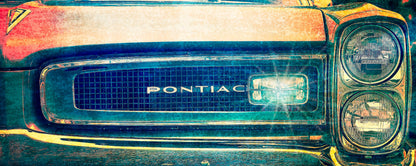 1966 Pontiac grill an American classic car fine art photography wall art print by Douglas Carr – Oslo Art Prints