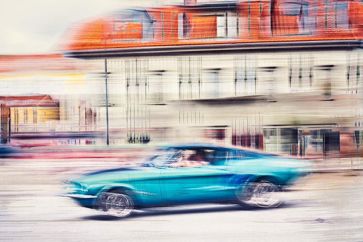 Automotive Limited Edition wall art print of American classic Ford Mustang the Chevy Killer motor car by Douglas Carr Photography