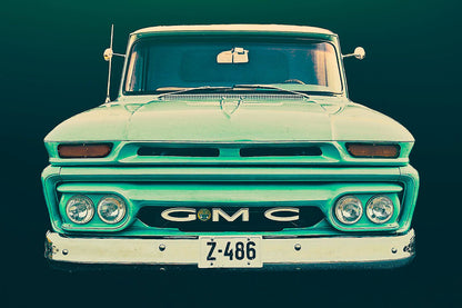 Vintage GMC pickup truck  American classic car fine art photography wall art print by Douglas Carr – Oslo Art Prints