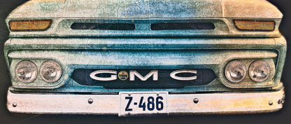 Vintage 1960 GMC pickup grille American classic car fine art photography wall art print by Douglas Carr – Oslo Art Prints