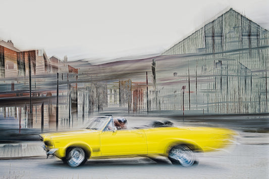 Automotive Limited Edition wall art print of American classic Cadillac motor car by Douglas Carr Photography